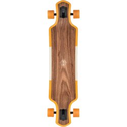 Globe Geminon 40" Longboard Komplettboard Walnut Monstera
