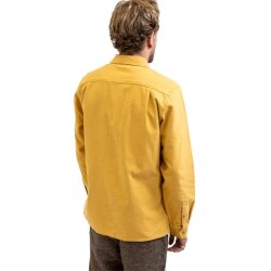 Rhythm. Moleskin LS Shirt Tobacco Hemd