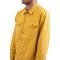 Rhythm. Moleskin LS Shirt Tobacco Hemd
