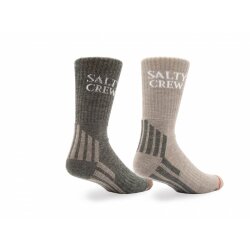 Salty Crew Wooly 2 Pack Socks 