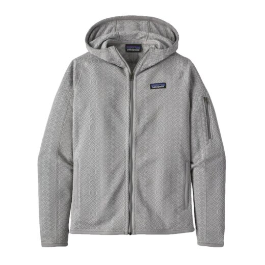 Patagonia W&acute;s Better Sweater Hoody Frozen Jaquard Salt Grey