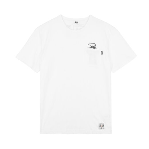 Picture D&amp;S Pocket Tee T-Shirt White
