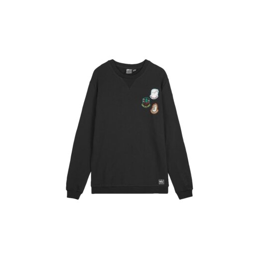 Picture Organic Clothing Badges MG Crew Sweater Black