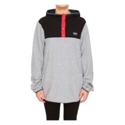 Plenty Womens Sweat Road Trip Polar Hood heather grey/ black