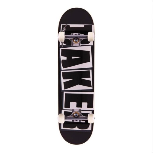 Baker 8.2" Brand Logo Complete Komplettboard Skateboard black/white