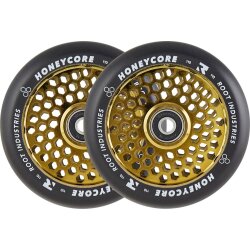 Root Honeycore 110mm Rolle Schwarz/Gold