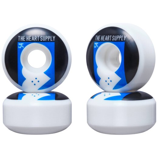 Heart Supply Even Skateboard Rollen 4 Stk.54mm Blau
