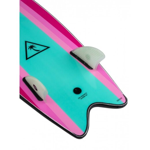 Catch Surf Heritage 56" Retro Fish (Twin) Turquoise