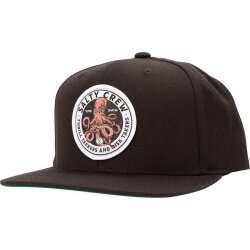 Salty Crew Deep Reach 6 Panel Cap Black