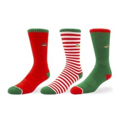 Salty Crew Fishmas 2 Holiday Socks 3 Pack