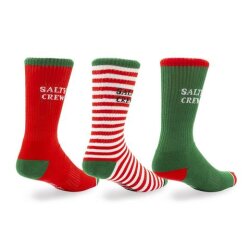 Salty Crew Fishmas 2 Holiday Socks 3 Pack