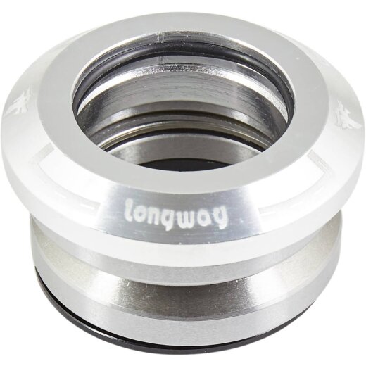 Longway Integrated Stunt Scooter Headset Polish Silver