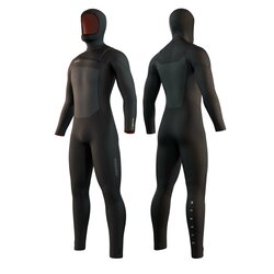 Mystic Voltt Hooded Fullsuit 6/4/3 FZ Black