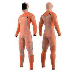Mystic Voltt Hooded Fullsuit 6/4/3 FZ Black