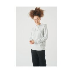 Cleptomanicx Womens Hoodie M&Ouml;WE Light Heather Gray