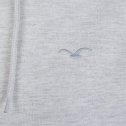 Cleptomanicx Womens Hoodie M&Ouml;WE Light Heather Gray