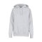 Cleptomanicx Womens Hoodie M&Ouml;WE Light Heather Gray