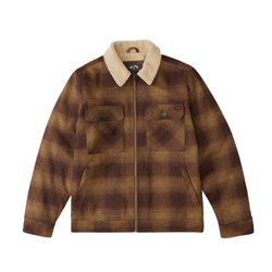 Billabong Barlow Sherpa Trucker Jacke Coffee