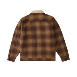 Billabong Barlow Sherpa Trucker Jacke Coffee
