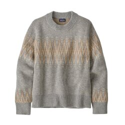 Patagonia Ws Recycled Wool Crewneck Sweater Sea Song Salt...