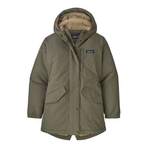 Patagonia Jacke Girls Insulated Isthmus Parka Garden Green
