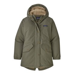 Patagonia Jacke Girls Insulated Isthmus Parka Garden Green
