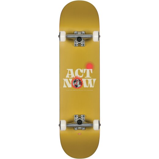 Globe G1 Act Now 8.0 Complete Skateboard Mustard