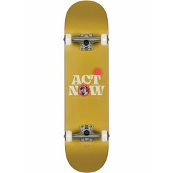 Globe G1 Act Now 8.0 Complete Skateboard Mustard