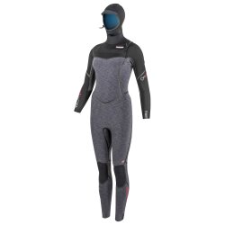 Prolimit Oxygen Steamer Hooded 6/4 Thermal Rebound FTM Black/Wine