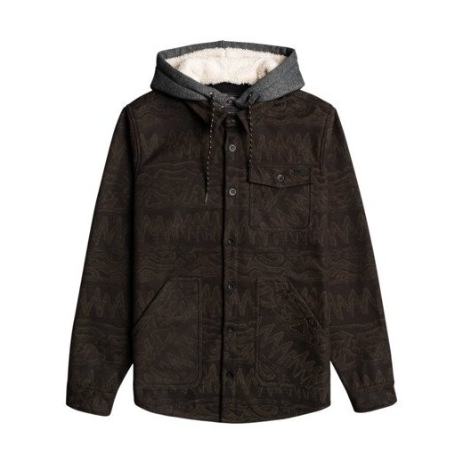 Billabong Hooded Furnace Bonded Flann Black