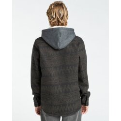 Billabong Hooded Furnace Bonded Flann Black