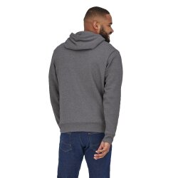 Patagonia Ms Line Logo Ridge Stripe Uprisal Hoody Gravel Heather