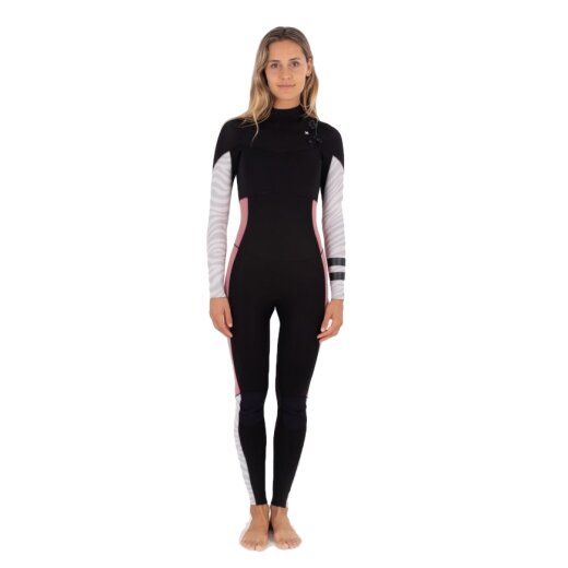 Hurley Women Advantage Plus 5/3mm Fullsuit Frontzip Black/Rose