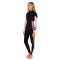 Hurley Women Advantage Plus 5/3mm Fullsuit Frontzip Black/Rose
