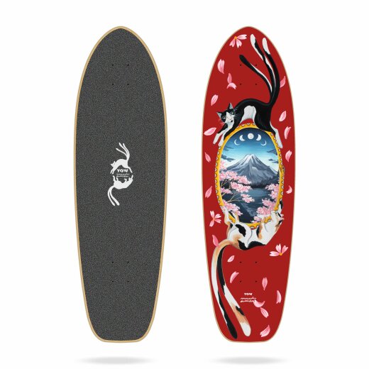 Yow Mercees Bellido 34" Limited 500 Art Surfskate Deck