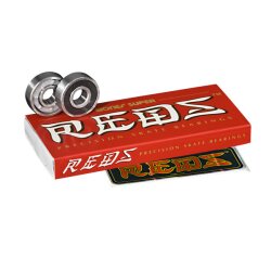 Bones SUPER REDs Longboard Bearings (Satz)