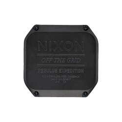 Nixon Regulus Expedition Surfuhr Tidenuhr All Black