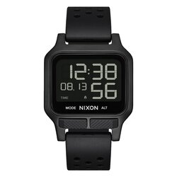 Nixon Heat Surfuhr Tidenuhr All Black