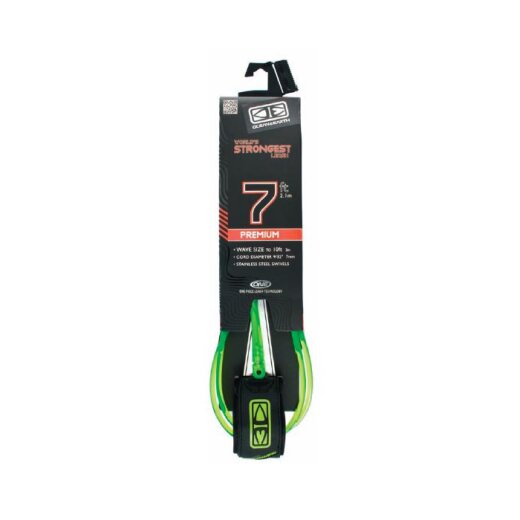 Ocean &amp; Earth Surfboard Leash PREMIUM ONE PIECE 70"