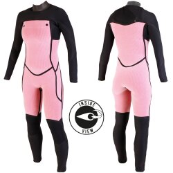 So&ouml;ruz Fullsuit 5/4/3 FZ GREEN LINE BIOPRENE GIRL Green