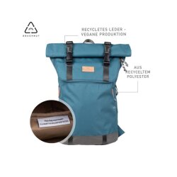 Doughnut Christopher Rucksack Reborn Series denim