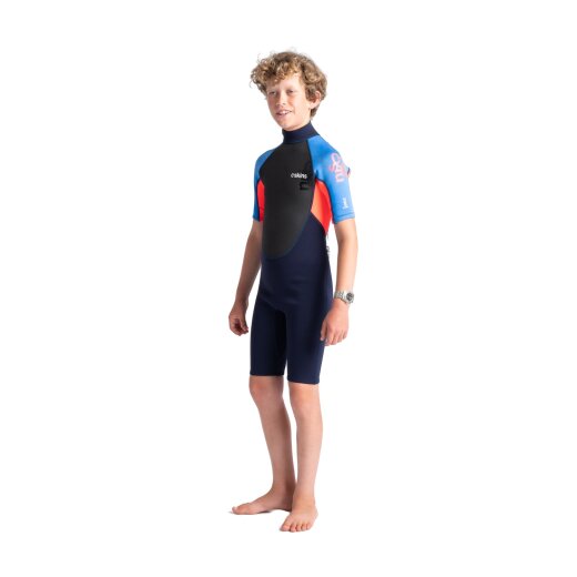 C-Skins Element 3/2 mm Junior Unisex Shorty Neoprenanzug Black Blue 
