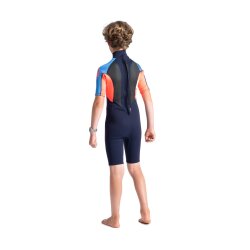 C-Skins Element 3/2 mm Junior Unisex Shorty Neoprenanzug Black Blue 