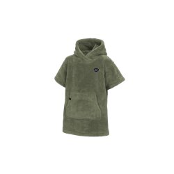 Mystic Poncho Kids Teddy Olive Green