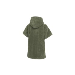 Mystic Poncho Kids Teddy Olive Green