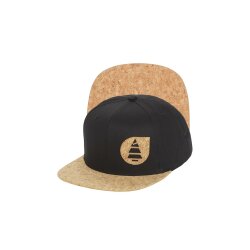 Picture Narrow Kork Cap Snapback Black
