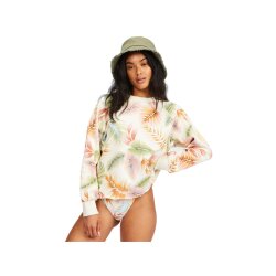 Billabong Sweater Cut off Crew White/ Multi