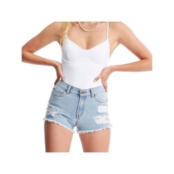 Billabong Drift Away Jeans Short Washed Denim