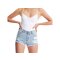 Billabong Drift Away Jeans Short Washed Denim