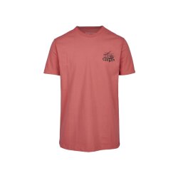 Cleptomanicx T-Shirt Basic Tee Chair Gull Faded Rose